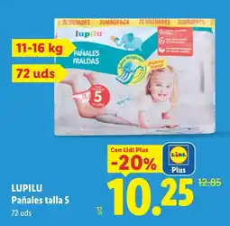 Lidl Lupilu pañales talla 5 oferta