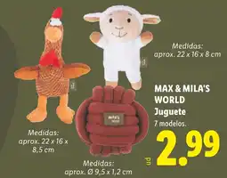 Lidl Max & Mila's World Juguete oferta