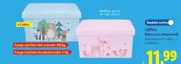 Lidl Lupilu banco con almacenaje oferta