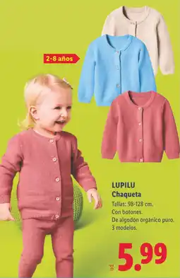 Lidl Lupilu chaqueta oferta