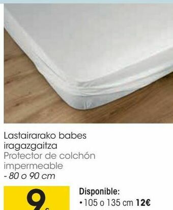Eroski Protector de colchón impermeable oferta