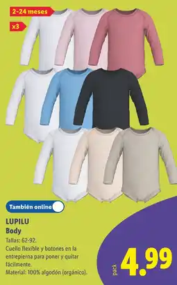 Lidl Lupilu Body oferta