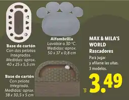 Lidl Max & Mila's World Rascadores oferta