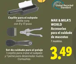 Lidl Max & Mila's World Accesorios para el cuidado de mascotas oferta