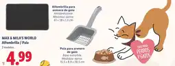 Lidl Max & Mila's World Alfombrilla / Pala oferta
