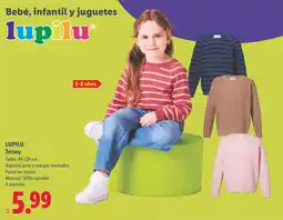 Lidl lupilu jersey oferta