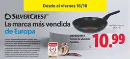 Lidl Silvercrest sartén de aluminio fundido oferta