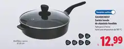 Lidl Silvercrest sartén honda de aluminio fundido oferta