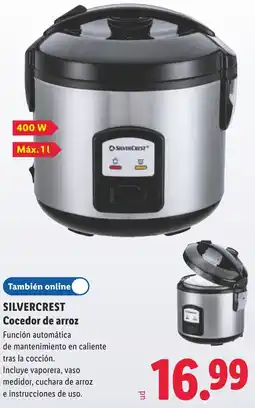 Lidl Silvercrest coccidor de arroz oferta