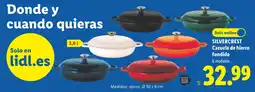 Lidl Silvercrest Cazuela de hierro fundido oferta