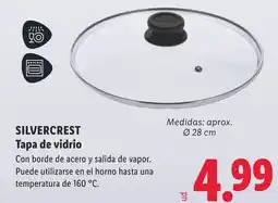 Lidl Silvercrest tapa de vidrio oferta