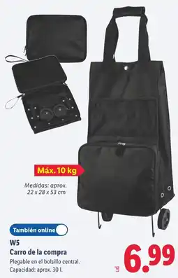 Lidl W5 Carro de la compra oferta