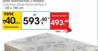 Eroski Colchón silver normactive 2 oferta