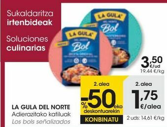 Eroski La gula del norte oferta