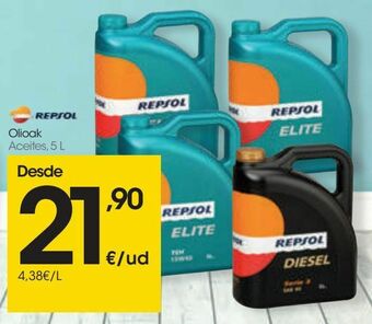 Eroski Repsol aceites oferta