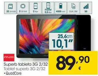 Eroski Innjoo tablet superb 3g 2/32 oferta