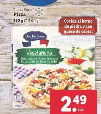 Lidl Duc De Coeur Pizza oferta