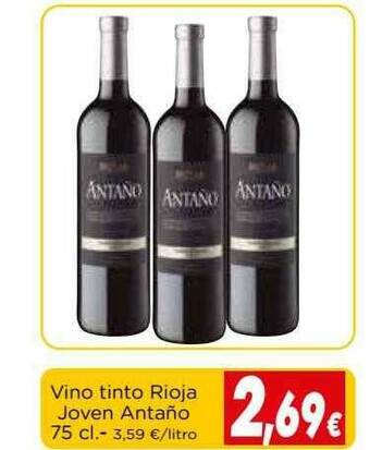 Proxi Vino Tinto Rioja Joven Antaño oferta