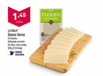 ALDI Queso Tierno oferta