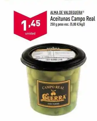 ALDI Aceitunas Campo Real oferta