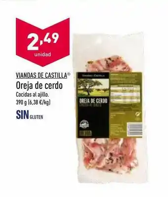 ALDI Oreja De Cerdo oferta