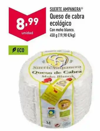 ALDI Queso De Cabra Ecológico oferta