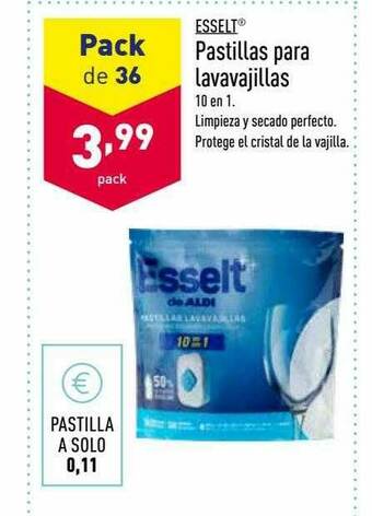 ALDI Pastillas Para Lavavajillas oferta