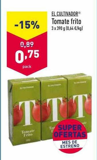 ALDI Tomate Frito oferta