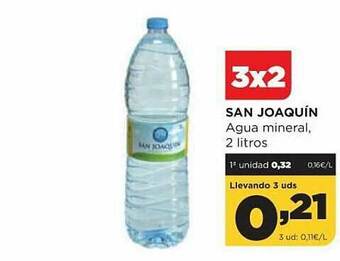Alimerka San Joaquín Agua Mineral oferta