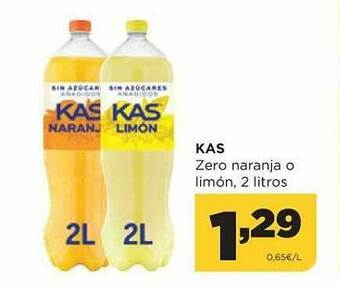 Alimerka Kas Zero Naranja O Limón oferta