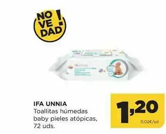 Alimerka Ifa Unnia Toallitas Húmedas oferta