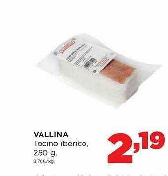 Alimerka Vallina Tocino Ibérico oferta