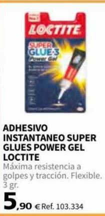 Coferdroza Adhesivo Instantaneo Super Glues Power Gel Loctite oferta