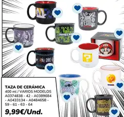 Juguettos Taza de cerámica oferta