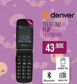 MR Micro Denver - telefono flip oferta