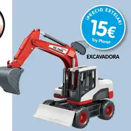 Toy Planet Toy Planet excavadora oferta