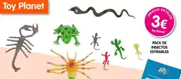 Toy Planet Toy Planet pack de insectos estirables oferta