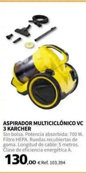 Coferdroza Aspirador Multiciclónico Vc 3 Karcher oferta