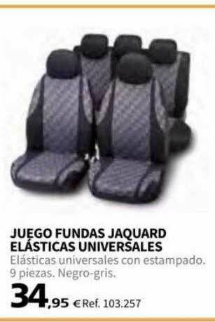 Coferdroza Juego Fundas Jaquard Elásticas Universales oferta