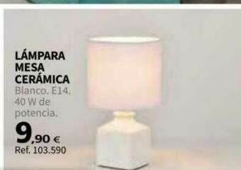 Coferdroza Lámpara Mesa Cerámica oferta