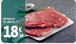 E.Leclerc Entrecot de añojo oferta