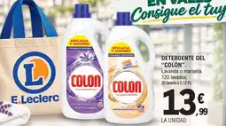 E.Leclerc Colon detergente gel oferta