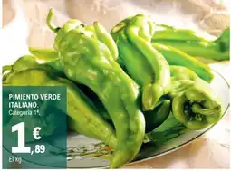 E.Leclerc Pimiento verde italiano oferta
