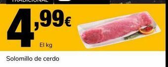 Supeco Solomillo de cerdo , el kg oferta