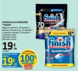 E.Leclerc Finish lavavajillas máquina oferta