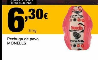 Supeco Pechuga de pavo monells oferta