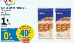 E.Leclerc eliges pan de leche oferta