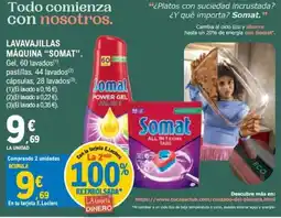 E.Leclerc Somat lavavajillas máquina oferta
