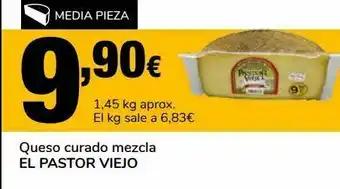 Supeco Queso curado mezcla , el pastor viejo oferta
