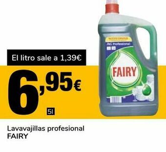 Supeco Lavavajillas profesional fairy oferta